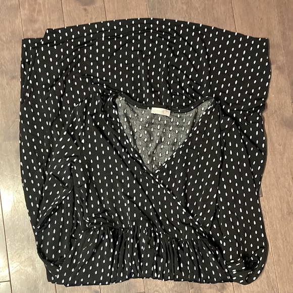 STINE GOYA jersey polkadot maxi dress size medium - Picture 11 of 14